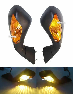 Espejos retrovisores laterales izquierdo y derecho con intermitentes para MV Agusta F3 2012-2015 Foto 1 de 4