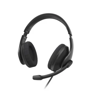 Hama - 139935 PC-Office-Headset HS-USB300 V2, Stereo, Schwarz - Bild 1 von 3