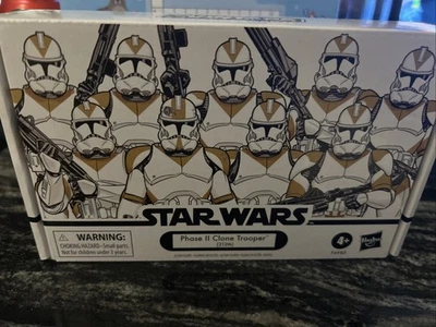 Star Wars Colección Vintage Fase II Clone Trooper 212th 4 piezas Figuras F6985, NUEVO Foto 1 de 2