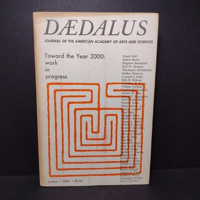 Daedalus: Toward the Year 2000 - Work In Progress -1967 Paperback - Image 1 of 4
