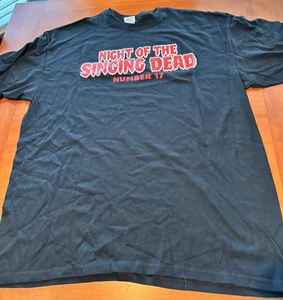 Night Of The Singing Dead #17 2009 October 30-31 Rex Theater Shirt XL Pittsburgh - Picture 1 of 4