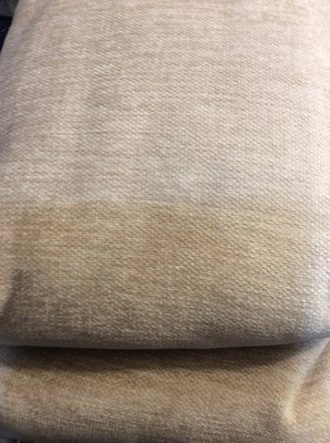 West Elm One (1) Worn Velvet Curtain 48x96 NWOT!  Taupe Blackout Textured Brown - Image 1 of 2