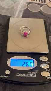 10K White Gold Ring (2.60 Grams) - Picture 1 of 2