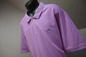 Tommy Bahama Golf Polo Island Zone Marlin Purple Supima Poly Mens 3XB 3XL BIG - Picture 1 of 14