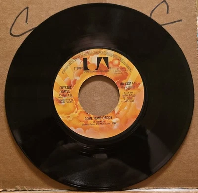 Crystal Gayle: River Road/Come Home Daddy 45 об/мин запись очень хорошее состояние UA-X1347-Y - Изображение 1 из 2