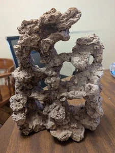 Artificial Rock/Stone Ornament for Fish Tank Decoration - 12" x 10" x 5" - Picture 1 of 7