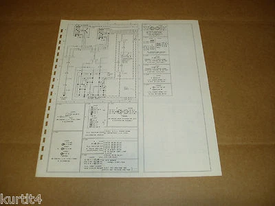 1978 Ford Econoline Van E150 E250 монтажная схема схема лист руководство по обслуживанию - Изображение 1 из 2