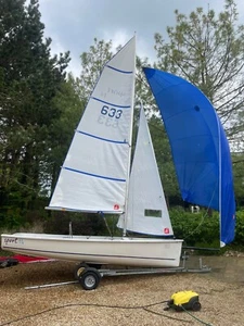 Topper Sport 14 Sailing Dinghy with launching & road trailer - Picture 1 of 1