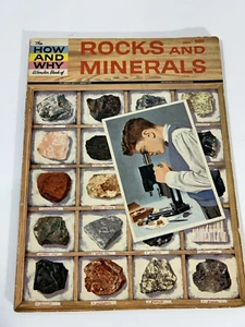 Vintage How And Why Rocks And Minerals Book - Picture 1 of 2