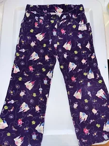 Pantalones de Colección Talbot Niños Pana Púrpura Cuento de Hadas Talla 3 Pull On Estampado Castillo - Imagen 1 de 9