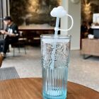 Authentic Classic Starbucks China Blue Gradient Cloud Goddess 19oz Glass Cup UK