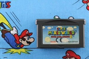 NINTENDO GAME BOY ADVANCE GBA SUPER MARIO ADVANCE 2 WORLD ORIGINAL PAL EUR - Imagen 1 de 3