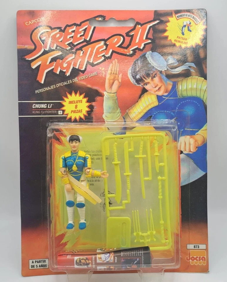 De colección Street Fighter II Jocsa Argentina Sellado Raro Chung Li Foto 1 de 4
