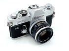 Chrome Canon FTb-QL 35mm SLR Camera with 50mm f/1.8 FL Lens - Very Good