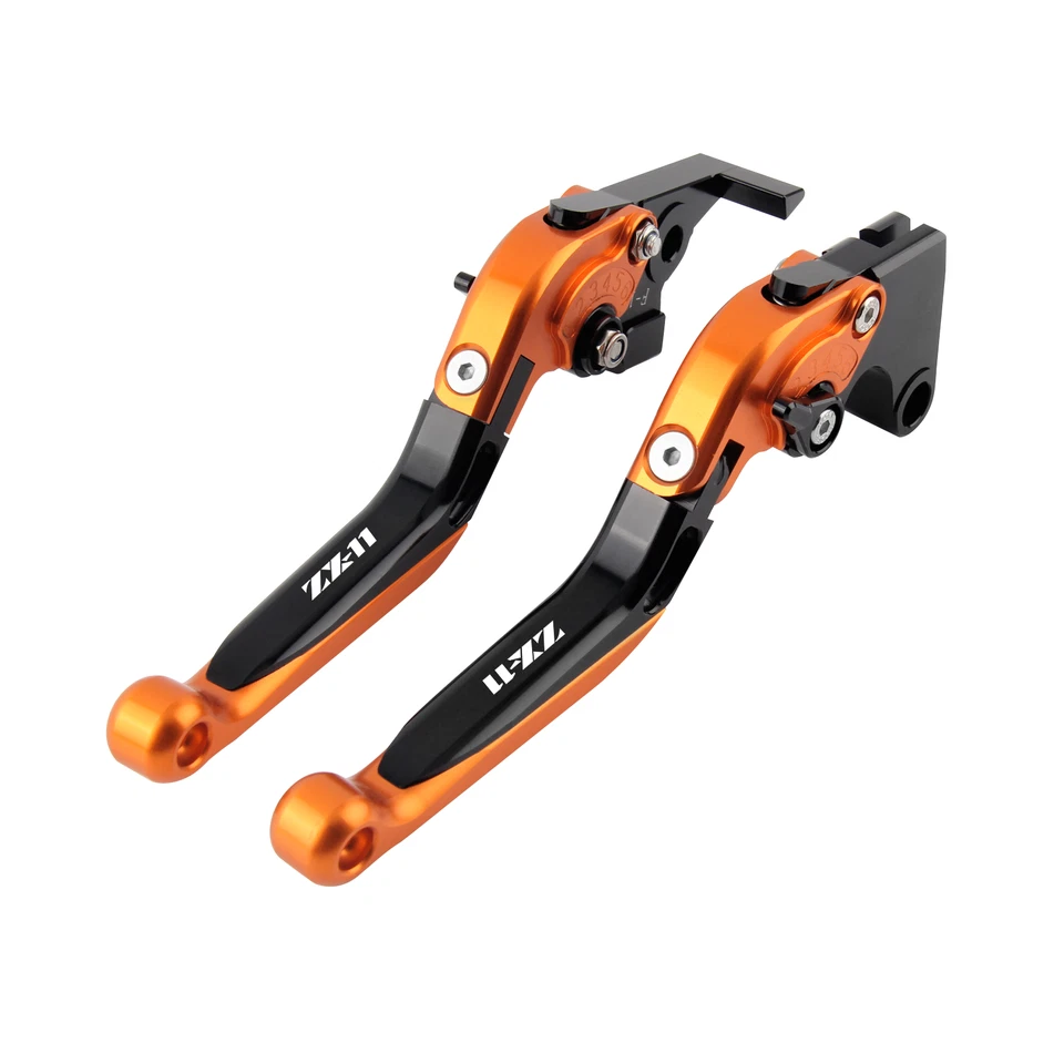 Palanca de embrague de freno de mano extensible plegable A8 para Kawasaki Ninja ZX11 1990-2001 Foto 1 de 4