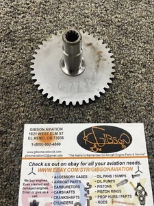 LYCOMING 67782 FUEL PUMP DRIVE SHAFT GEAR GO-480, GSO-480, VO-435, TVO-435, - Picture 1 of 6