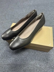 205 $ SAS Regina elegante schwarze italienische Damen-Lederpumps Größe 10 schmal - Bild 1 von 8
