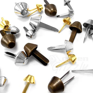 Kegel Geldbörse Handtasche Füße Nagelköpfe Nieten Spitze 5/16"" 1/2"" 5/8"" 8 mm 12 mm 15 mm - Bild 1 von 2