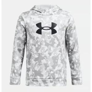 Under Armour Fleece Big Logo Printed Gray Camo Size Youth Large NWT - Picture 1 of 1