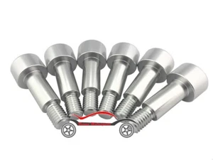 Juego de 6 pernos para Dodge Cummins 5,9 L 6BT 12V Billete Valva Cubierta Valuey Aluminio - Imagen 1 de 3