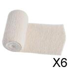 6X Cotton Elastic Bandage Sports Injury Protection Compression Wrap 4 inch