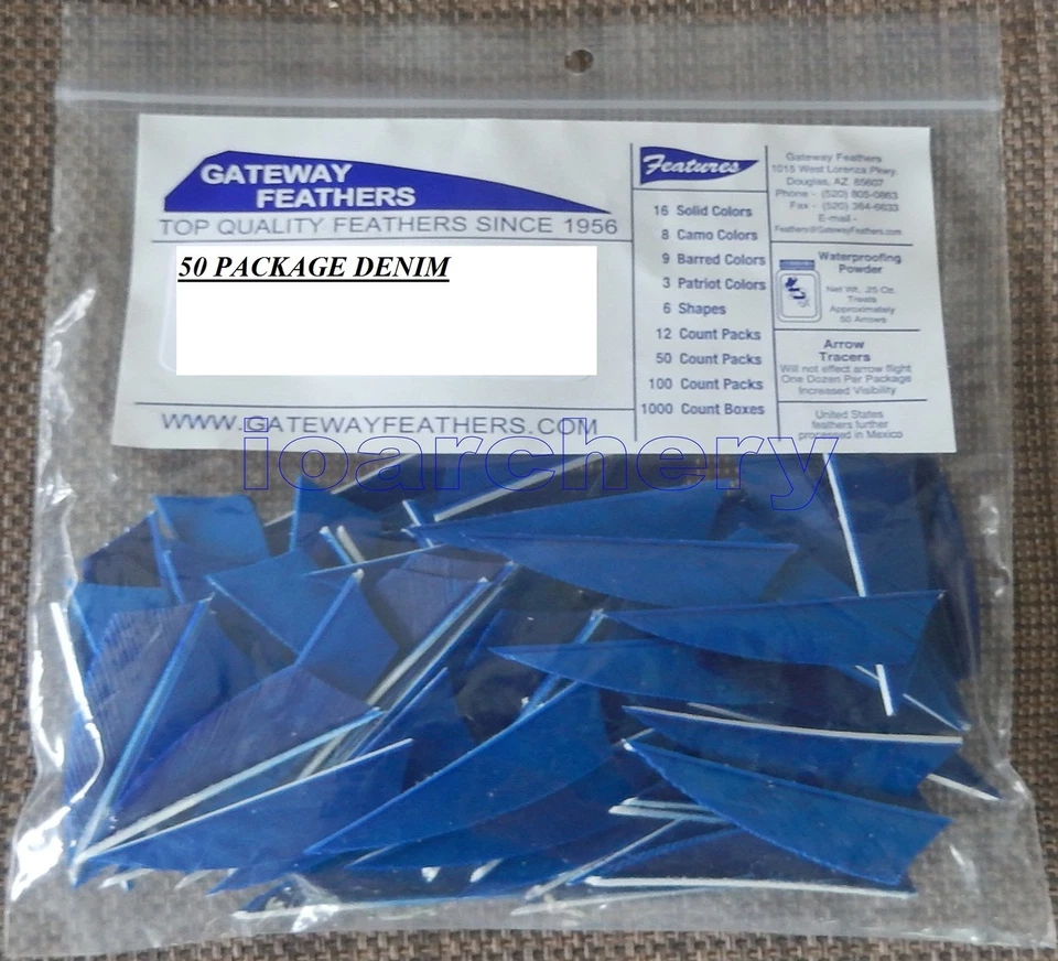 PLUMAS GATEWAY RAYZR 2" RW 50 pk, Foto 1 de 1