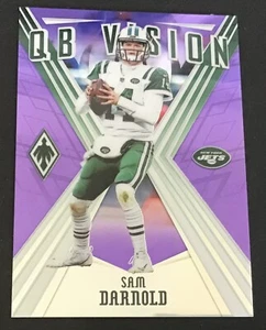 Tarjeta coleccionable Panini Phoenix 2019 fútbol americano n.o 23 Sam Darnold 010/149 - Imagen 1 de 2