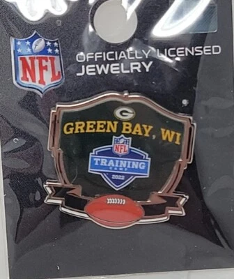 2022 Green Bay Packers TRAINING DAY CAMP PIN GREEN BAY WI - Image 1 of 3