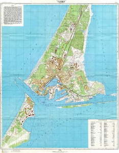 Russian Soviet Military Topographic Map - BALTIJSK (Russia) 1:10 000, REPRINT - Picture 1 of 4