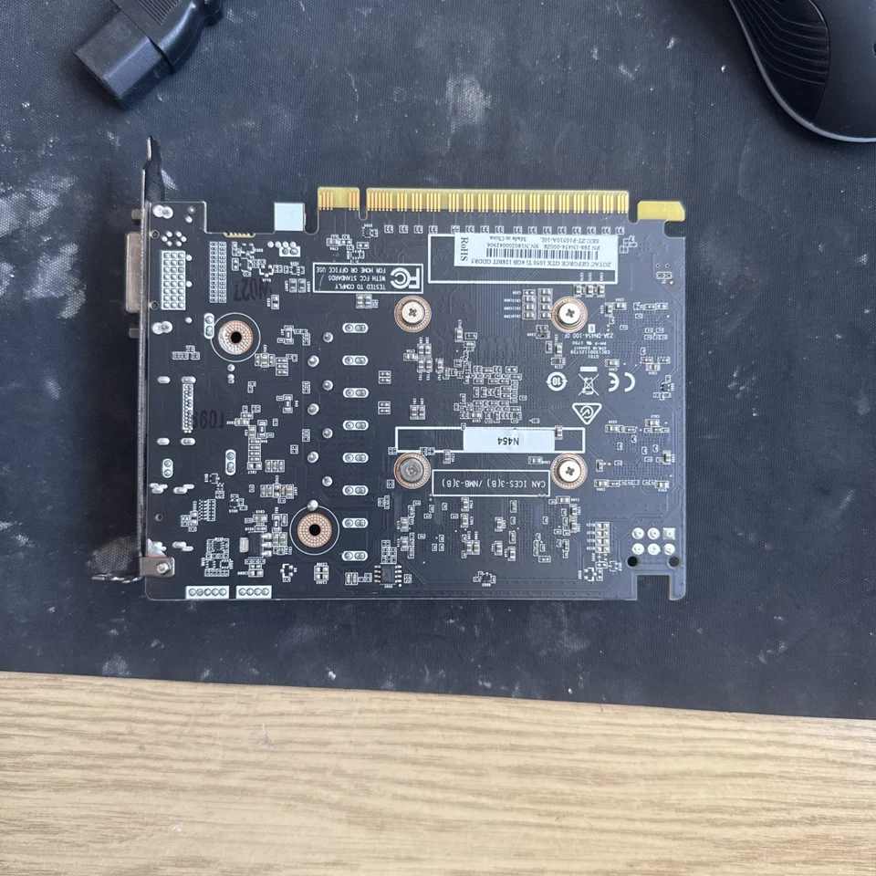 ZOTAC GeForce GTX 1050 Ti Mini 4GB GDDR5 Graphics Card (ZT-P10510A-10L) - Image 1 of 1