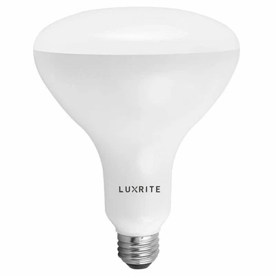 Luxrite BR40 LED Flood Light Bulb 85W Equiv. Dimmable 3500K 1100lm E26 - Image 1 of 4