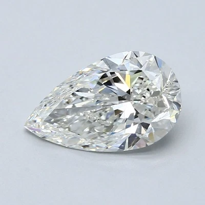 2.50 Carat Cert. GIA Pear Cut Natural Mined Diamond Loose H color VVS2 clarity - Image 1 of 2