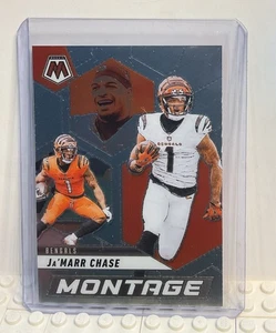 Ja’Marr Chase 2025 Panini Mosaic Montage Insert Card #9 - Picture 1 of 2