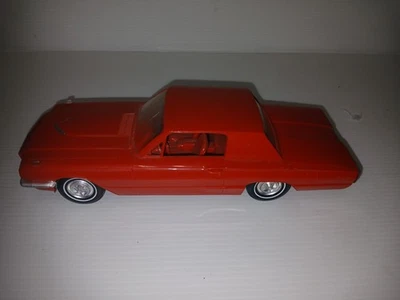 1966 FORD THUNDERBIRD  HARDTOP 1/25 scale PROMO BY AMT --RED - Image 1 of 4