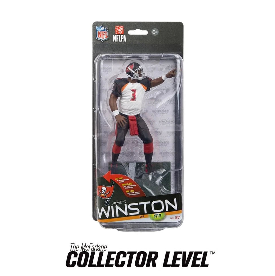 Figura Tampa Bay Buccaneers NFL S37: Jameis Winston (White Jersey Chase) Foto 1 de 1
