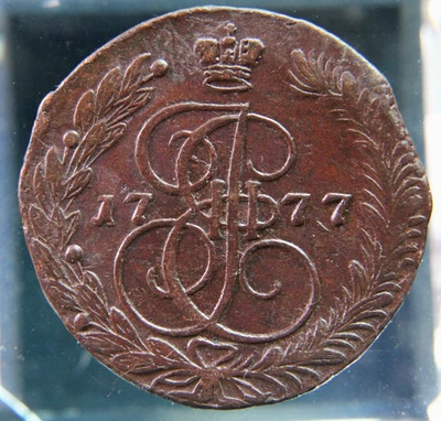 Imperio ruso, Rusia, 5 kopek, 1777 Foto 1 de 2
