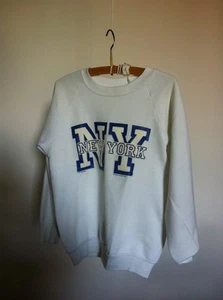 BELLISSIMA FELPA FRUIT OF THE LOOM NEW YORK - Picture 1 of 1