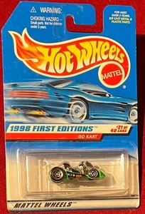 HOT WHEELS 1998 FIRST EDITIONS GO KART #651. SEE COMBINED OFFERS! - Picture 1 of 1