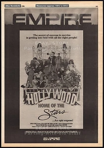 HOME OF THE STARS__Original 1986 Trade AD promo / poster__Empire unproduced film - Picture 1 of 1