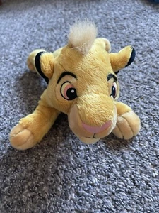 Disney Store Original Plush Lion King Young Simba Cub 14" Stuffed Animal Toy - Picture 1 of 13
