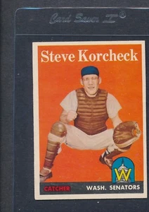 1958 Topps #403 Steve Korcheck Senators EX *4166 - Picture 1 of 1