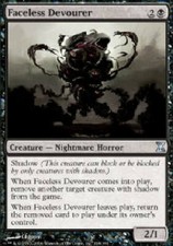 FACELESS DEVOURER FOIL X4 4 4X Time Spiral MTG Magic the Gathering Cards DJMagic