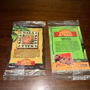 1994 Skybox The Lion King Promo Trading Cards  2 Sealed Packs - Picture 1 of 7