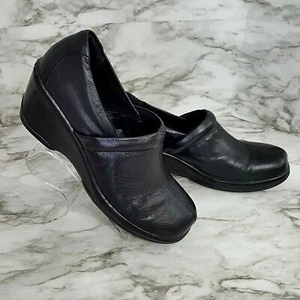 Zapato Great Northwest Comfort para mujer talla 9,5 zueco negro sin cordones básico - Imagen 1 de 12