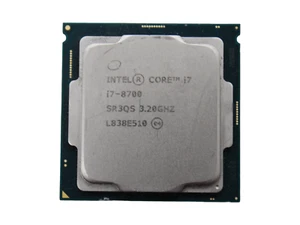 Intel Core Prozessor i7-8700 3,2 GHz Hexa-Core LGA 1151 Sockel SR3QS CPU used - Photo 1/3