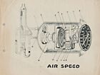 Vintage Us Navy Ww Ll Testing Diagram Airspeed Indicator Schematic 1944