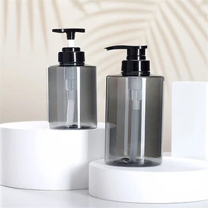 300/500ml Hand Pump Bathroom Liquid Soap Normal Dispenser Shampoo Bottle - Picture 1 of 14