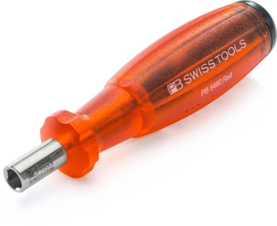 PB SWISS TOOLS 6464.RED INSIDER Portapuntas Magnético Portapuntas con 8 Brocas NUEVO - Imagen 1 de 4