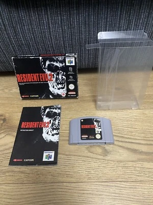 Resident Evil 2 Nintendo 64 N64. Boxed CIB & Protector Case PAL UK - Image 1 of 4