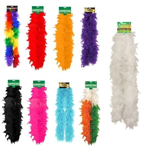 Fancy Dress Feather Boa Gatsby Burlesque Party Flapper 20'S Hen Do Costume Prop - Picture 1 of 25